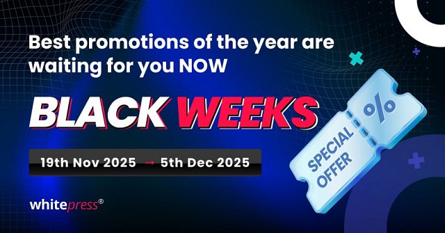 Black Weeks deals are finally here!