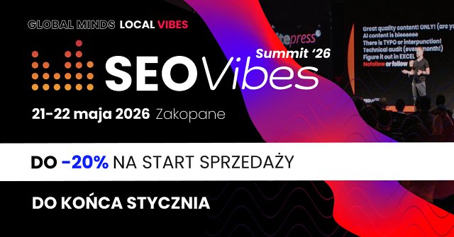 Early Bird na SEO Vibes Summit 26