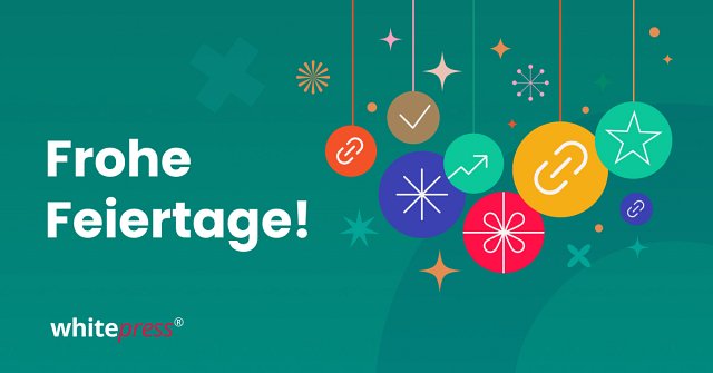 Wir wünschen dir eine besinnliche Zeit mit inspirierenden Begegnungen und neuen Möglichkeiten.