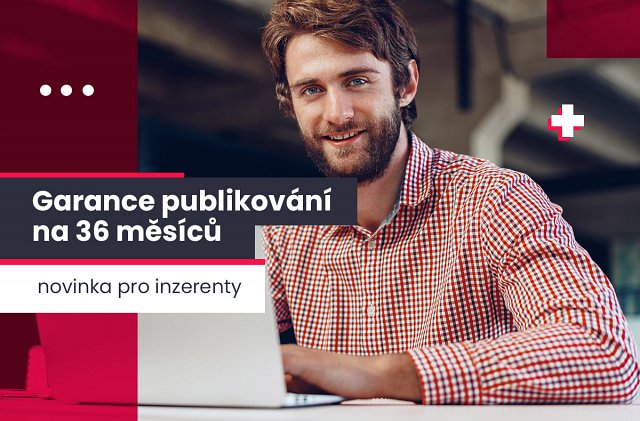 Garance publikování na 36 měsíců