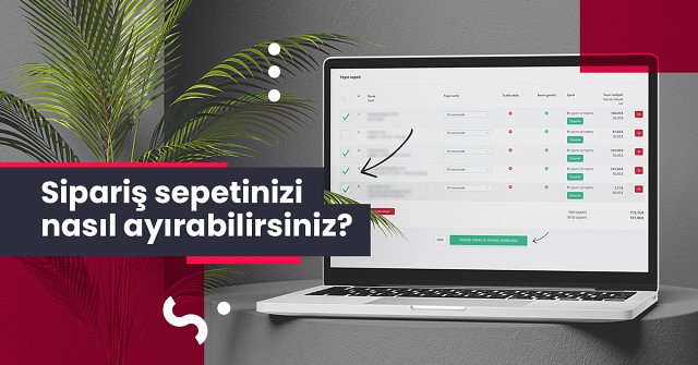 WhitePresste alışveriş sepetinin ayrılması