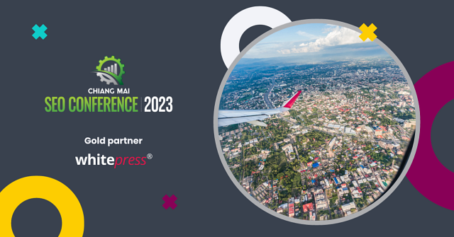 WhitePress® - a gold partner of the Chiang Mai SEO conference 2023.
