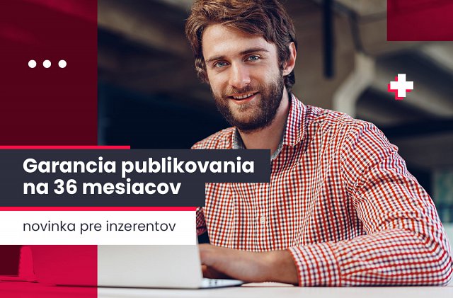 Garancia publikovania na 36 mesiacov