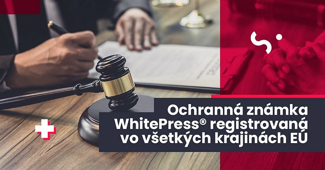 Ochranná známka WhitePress registrovaná v EÚ